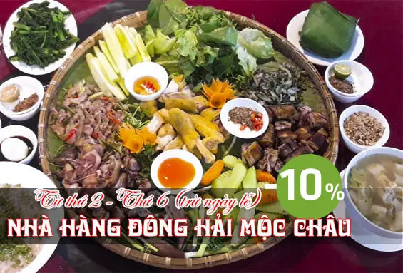 Khám Phá Thực Đơn Đặc Sản Tại Nhà Hàng Đông Hải Mộc Châu Cho Thực Khách Ghé Tỉnh Sơn La
