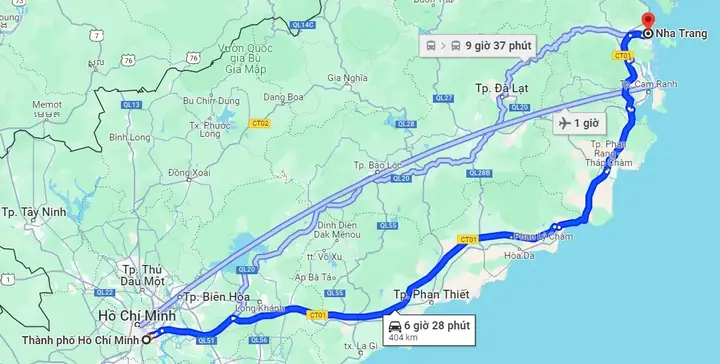 Xác Định Khoảng Cách Nha Trang Cách Sài Gòn Bao Nhiêu Km Theo Từng Phương Tiện Di Chuyển Xác Định Khoảng Cách Nha Trang Cách Sài Gòn Bao Nhiêu Km Theo Từng Phương Tiện Di Chuyển