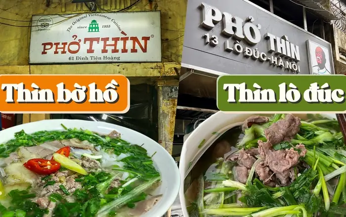 Phân Biệt Phở Thìn Lò Đúc Và Phở Thìn Bờ Hồ: Nguồn Gốc, Hương Vị Và Sự Nhầm Lẫn