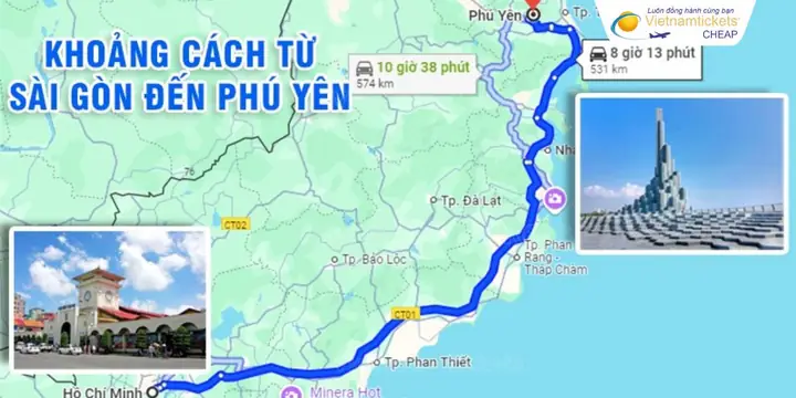 Xác Định Phú Yên Cách Tp.hcm Bao Xa Và Hướng Dẫn Di Chuyển Chi Tiết