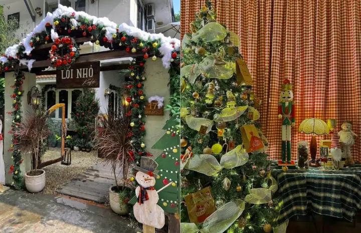 Tổng Hợp Quán Cafe Trang Trí Noel Đẹp Để Check-in Tại Các Thành Phố Lớn