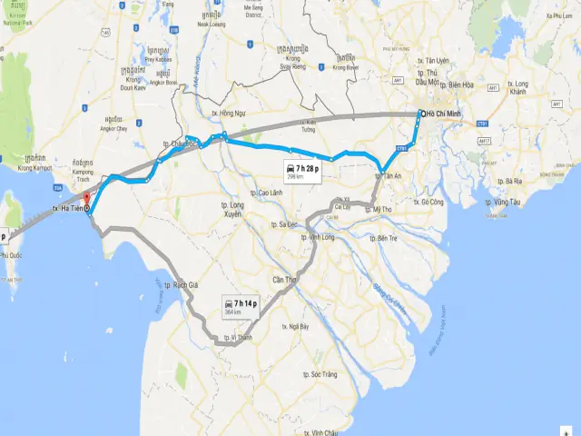 Xác Định Khoảng Cách Sài Gòn Đi Hà Tiên Bao Nhiêu Km Và Lộ Trình Di Chuyển Chi Tiết