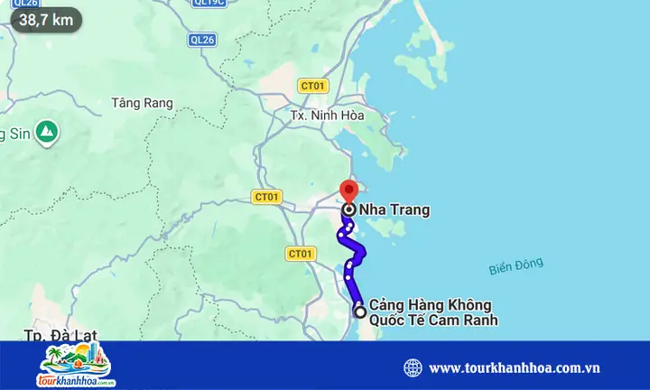 Giải Đáp Khoảng Cách Từ Sân Bay Cam Ranh Đến Nha Trang Và Cách Di Chuyển Cho Du Khách
