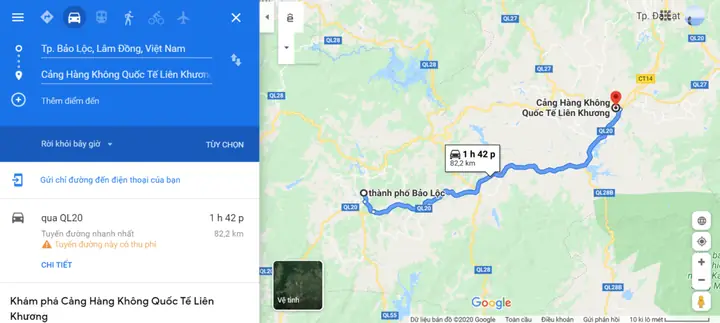 Sân Bay Đà Lạt (liên Khương) Cách Bảo Lộc Bao Xa Và Di Chuyển Mất Bao Lâu?