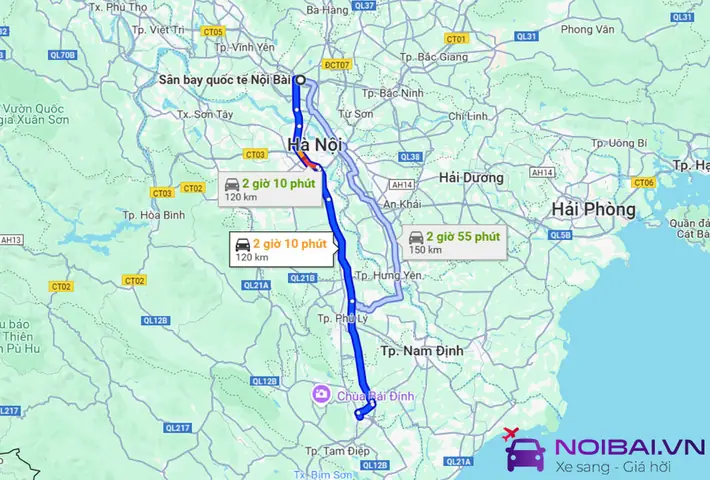 Xác Định Khoảng Cách Từ Sân Bay Nội Bài Đến Ninh Bình Bao Nhiêu Km Và Cách Di Chuyển