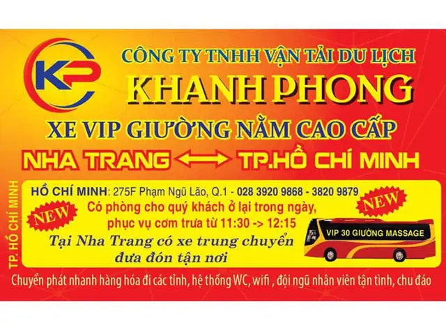 Tra Cứu Số Điện Thoại Xe Khanh Phong Sài Gòn Và Địa Chỉ Văn Phòng Đặt Vé