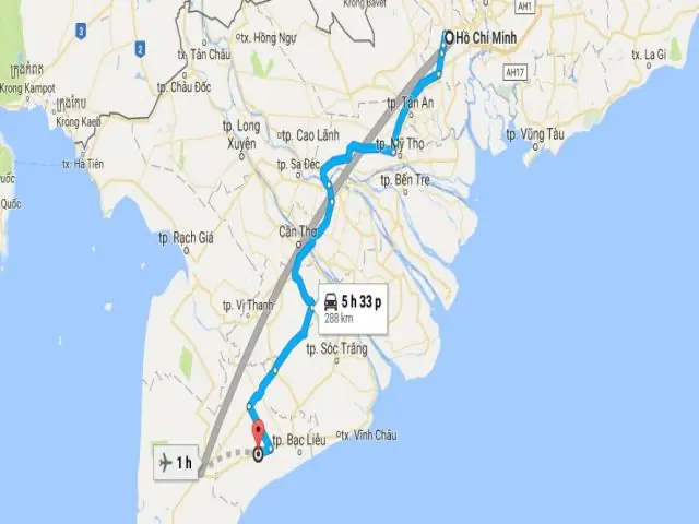 Từ Sóc Trăng Đi Bạc Liêu Bao Nhiêu Km? Cập Nhật Khoảng Cách Và Phương Tiện Di Chuyển Từ Sóc Trăng Đi Bạc Liêu Bao Nhiêu Km? Cập Nhật Khoảng Cách Và Phương Tiện Di Chuyển
