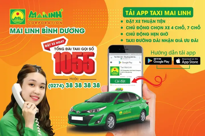 Tổng Hợp Các Hãng Taxi Thủ Dầu Một Bình Dương Uy Tín, Giá Rẻ Và Hotline Đặt Xe