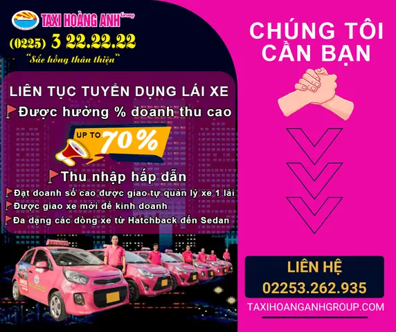 Cập Nhật Tuyển Dụng Taxi Hoàng Anh Hải Phòng: Vị Trí, Yêu Cầu Và Cách Ứng Tuyển