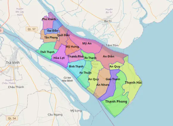 Tra Cứu Thị Trấn Thạnh Phú Bến Tre Sau Sáp Nhập Thành Gì Và Thông Tin Hành Chính Mới