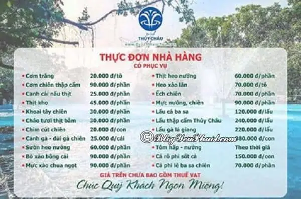Cập Nhật Giá Vé Khu Du Lịch Sinh Thái Thủy Châu Bình Dương Mới Nhất Cho Người Đi Picnic