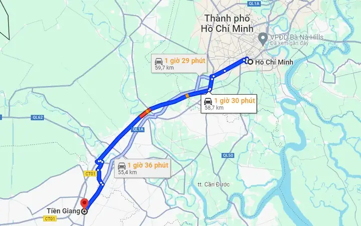 Giải Đáp Thời Gian Từ Tiền Giang Lên Sài Gòn Bao Lâu: Khoảng Cách Và Phương Tiện Di Chuyển
