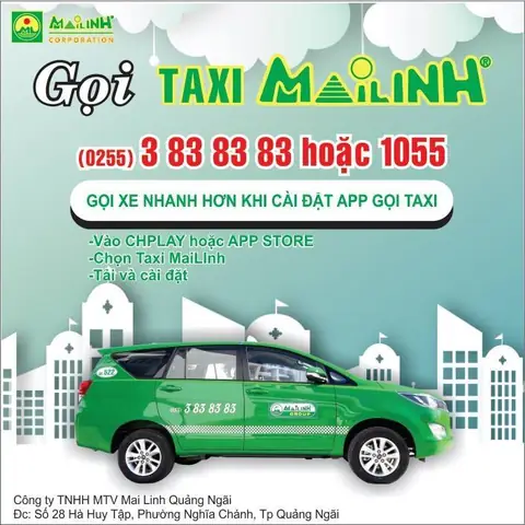 Tổng Đài Taxi Mai Linh Quảng Ngãi: Số Điện Thoại Và Cách Gọi Xe Nhanh