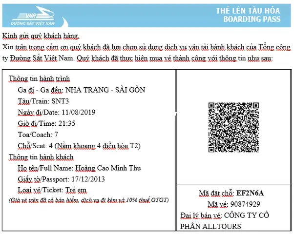 Cập Nhật Giá Vé Tàu Hỏa Tp.hcm Đi Nha Trang: Lịch Trình, Mác Tàu Cho Hành Khách Cập Nhật Giá Vé Tàu Hỏa Tp.hcm Đi Nha Trang: Lịch Trình, Mác Tàu Cho Hành Khách