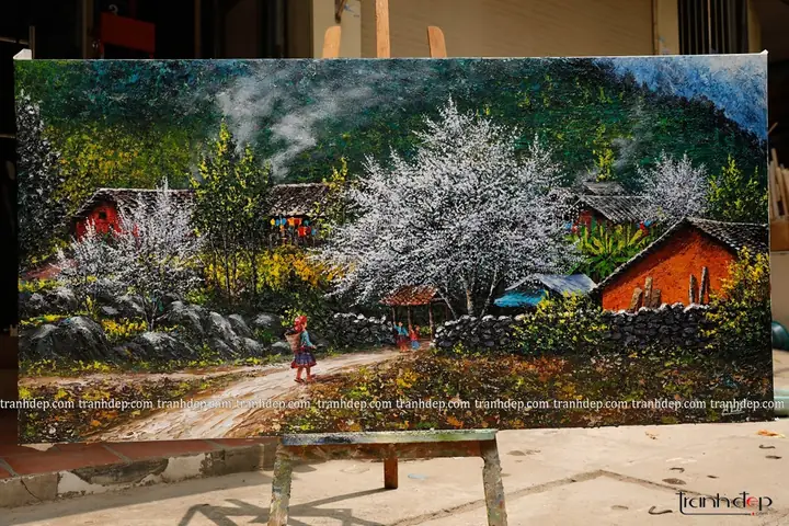 Cách Vẽ Tranh Phong Cảnh Tây Nguyên: Kỹ Thuật, Bố Cục Và Màu Sắc Cho Người Mới Bắt Đầu