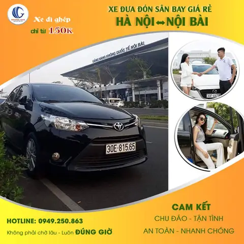 Tham Khảo Bảng Giá Xe Đưa Đón Nội Bài Về Hà Nội Giá Rẻ: Taxi Riêng Trọn Gói Cho Hành Khách