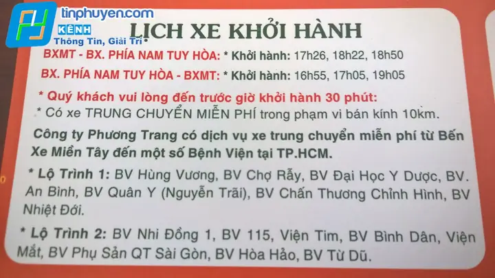 Tra Cứu Tuyến Xe Phương Trang Đà Nẵng Phú Yên: Lịch Trình, Giá Vé Và Tổng Đài
